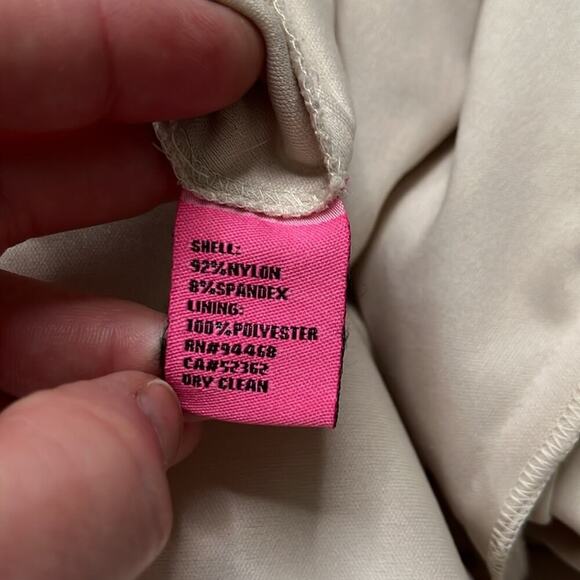 Betsey Johnson Cream and Black Lace Polka Dot Dress - Picture 9 of 9